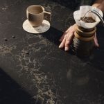 Caesarstone 5100 Vanilla Noir Kitchen