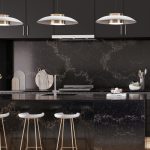 Caesarstone 5100 Vanilla Noir Kitchen