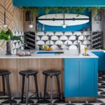 דגם אבן קיסר 5110 Alpine Mist במטבח ח' אקלקטי | 2957