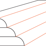 קנת חצי עיגול משלולש