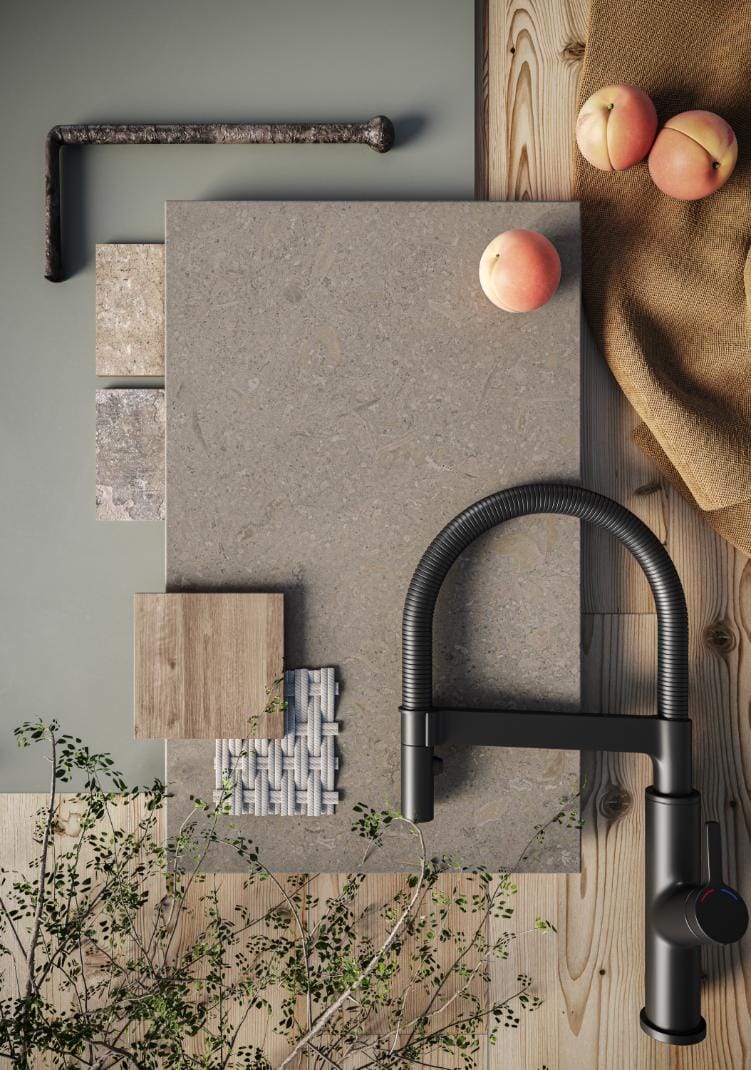 שיש אבן קיסר פורצלן דגם 544 Auralux