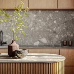 משטח שיש פורצלן של אבן קיסר דגם Terra Flakes 912