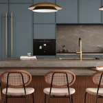 משטח שיש פורצלן של אבן קיסר דגם ICE STONE 913