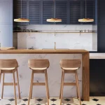 משטח שיש פורצלן של אבן קיסר דגם CARRARA ICE 914