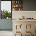 משטח שיש פורצלן של אבן קיסר דגם Lunaburst 904