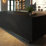 משטח שיש פורצלן של אבן קיסר דגם 916 BlackEclipse