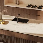 משטח פורצלן שיש אבן קיסר Travina 551