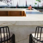 משטח פורצלן שיש אבן קיסר Goldesse 535